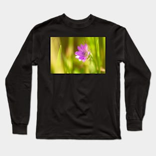 purple Long Sleeve T-Shirt